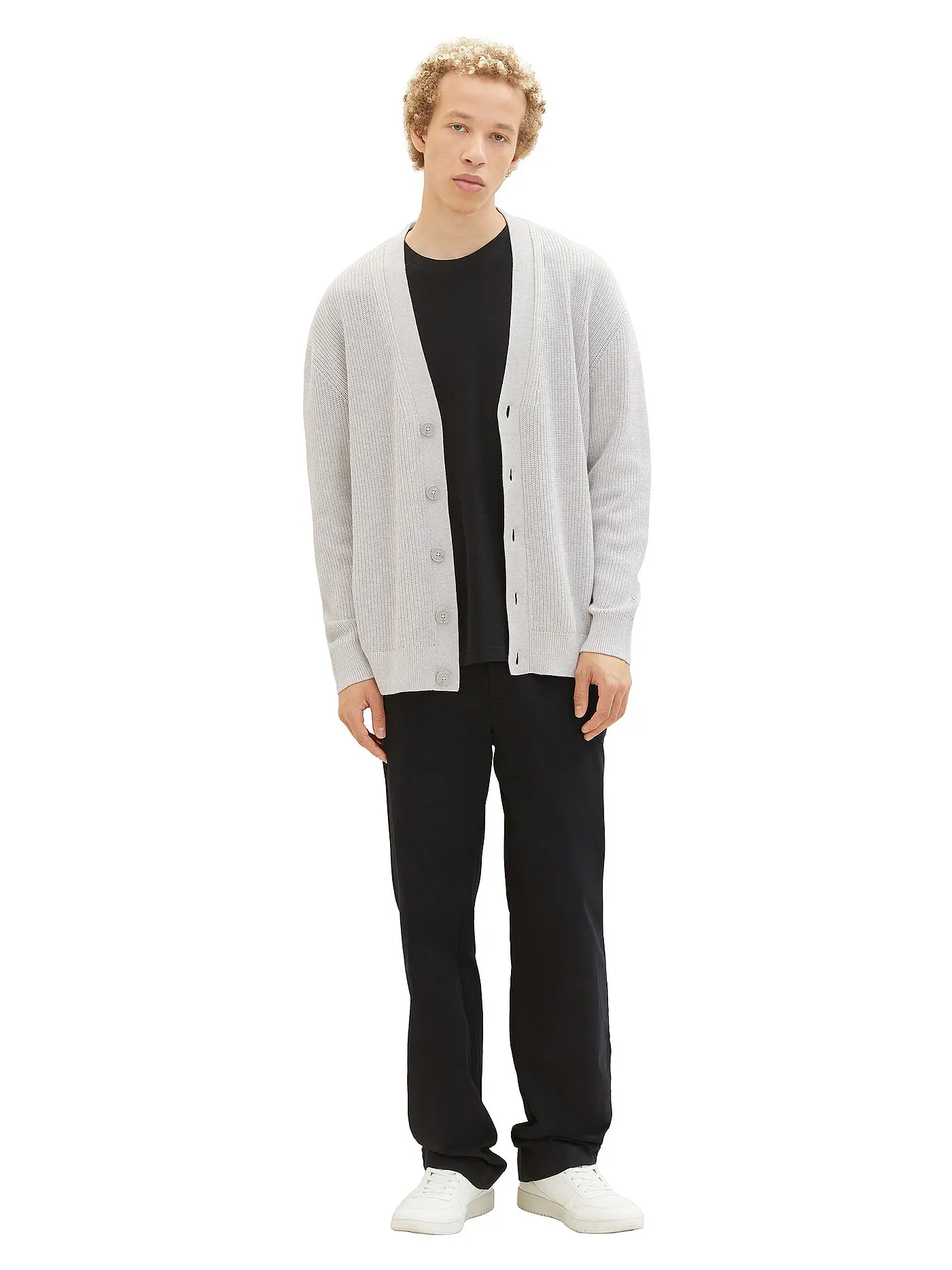 TOM TAILOR DENIM | Cardigan | grau